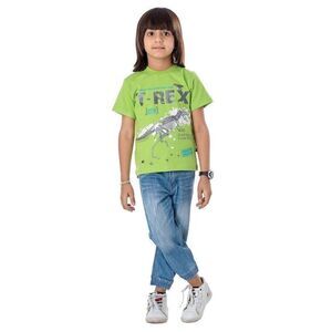 Genuine Kids Blue Dark Wash Mid Rise Casual Stretch Denim Jogger Jeans Size 5T